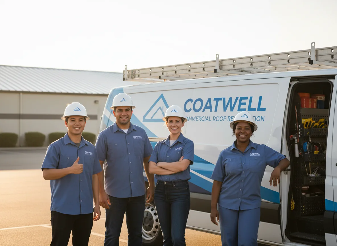 Commercial roof coating company in Willow Wood, OH
